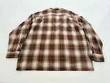 90s Pendleton ShadowPlaid Board Shirt XL Brown
