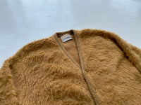 60s Kandahar Mohair Cardigan Goldenbrown