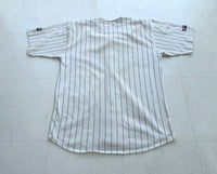90s NY Yankees STARTER Striped Baseball Shirt XL