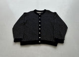 80s L.L.Bean BirdsEye Knit Cardigan XL