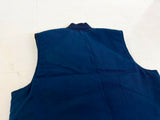 90s Carhartt Duck Vest XL V01 Navy