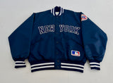 90s FELCO NY Yankees Varsity Jacket L Navy