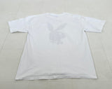 Used Playboy Big Bunny T-shirt XL White