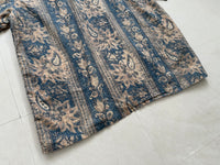 90s Deadstock Polo Ralph Lauren ANDY CAMP Striped Paisley Loop Shirt L