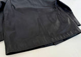 90s Polo Ralph Lauren Leather CarCoat XL Black