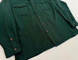 90s Polo Ralph Lauren Rayon Loop Shirt L DeepGreen