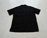 90s Polo Ralph Lauren CLAYTON Square Shirt L Black