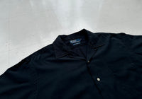 90s Polo RalphLauren CALDWELL Loop Shirt L Black