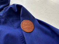 90s Polo Ralph Lauren Hooded Cotton Coat S RoyalBlue