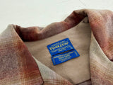 90s Pendleton Shadow Plaid Board Shirt L Brick