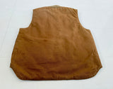90s Carhartt Duck Vest XL Brown