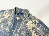 90s Polo Ralph Lauren VINTAGE CALDWELL Cross Paisley Loop Shirt L