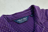 90s POLO GOLF SquareDot Polo Shirt M Purple
