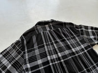 90s Polo Ralph Lauren CALDWELL Plaid Shirt M Black&White
