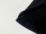 90s Polo Ralph Lauren CALDWELL Cotton Loop shirt XL Black