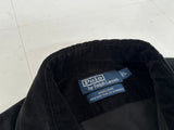 90s Polo Ralph Lauren MARLOWE Corduroy L/S Shirt L Black