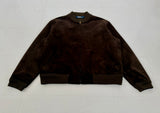90s Polo Ralph Lauren Suede Bomber Jacket XL