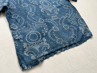 90s Polo Ralph Lauren Big Paisley Shirt L IndigoBlue