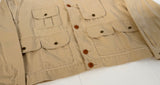 80s Polo Ralph Lauren Duck Fishing Jacket L Brown