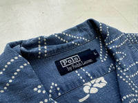 90s Polo Ralph Lauren Cactus Loop Shirt L IndigoBlue