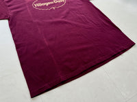 Vintage Haagen Dazs Logo T Shirt XL Burgundy