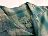 90s Polo Country Rayon ShadowPlaid L/S Shirt M green