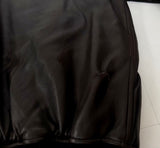 90s Polo Ralph Lauren Leather Bomber Jacket M