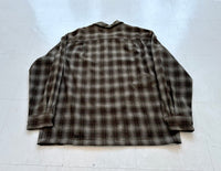 90s Pendleton ShadowPlaid Board Shirt L Khaki