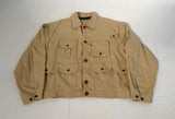 80s Polo Ralph Lauren Duck Fishing Jacket L Brown