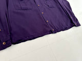 90s Polo Ralph Lauren 100%Rayon L/S Shirt S DeepPurple