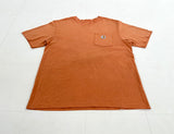 Used Carhartt Pocket T-shirt L Orange
