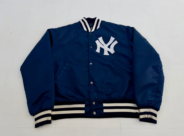 STARTER NY Yankees Varsity Jacket M Navy