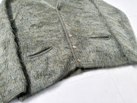 60s Jantzen Mohair Cardigan M OliveGreen