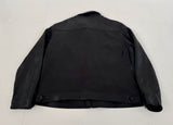 90s Polo Ralph Lauren Leather SwingTop jacket XXL Black