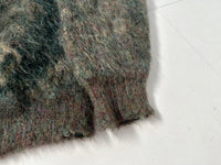 60s Sears Premiere Mohair Cardigan L Khaki