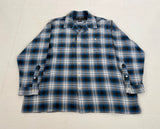 POLO SPORT Shadow Plaid Loop Shirt XXL Blue