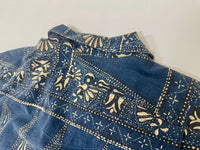 90s Polo Ralph Lauren CLAYTON Triangle Paisley Loop Shirt XXL