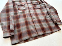 90s Pendleton ShadowPlaid Board Shirt XL Brick