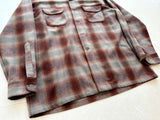 90s Pendleton ShadowPlaid Board Shirt XL Brick