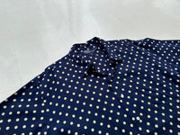 90s Polo Ralph Lauren Big Polka dot Rayon Loop Shirt XL