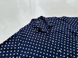 90s Polo Ralph Lauren Big Polka dot Rayon Loop Shirt XL