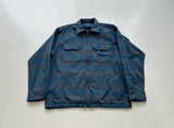 90s Pendleton Shadow Plaid Jacket L Turquoise