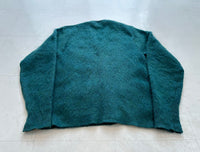 60s GrantCrest Mohair Cardigan L Emerald