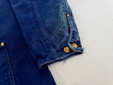 90s Carhartt Chore Coat L NavyBlue