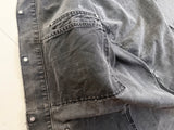 90s Carhartt Michigan Unlined Chore Coat L CU1005 Black
