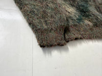 60s Sears Premiere Mohair Cardigan L Khaki