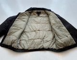 80s Eddie Bauer Leather Puffer Jacket L