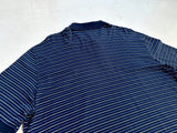 90s POLO GOLF Striped Polo Shirt XL Navy