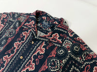 90s Polo Ralph Lauren VINTAGE CAMP Big Paisley Loop Shirt L