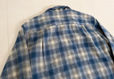 90s PENDLETON Shadow Plaid Board Shirt M Turquoise